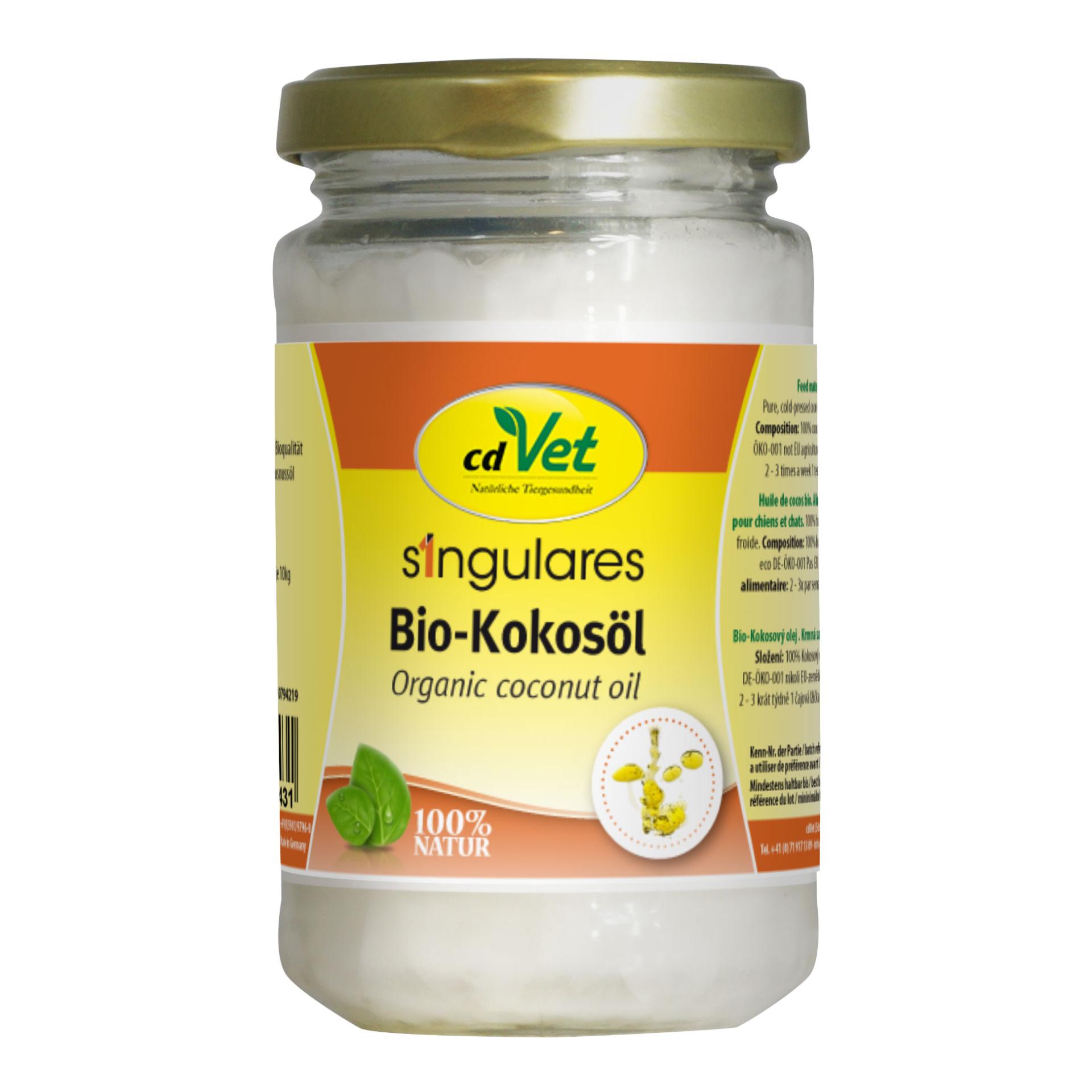cdVet Huile de coco biologique unique