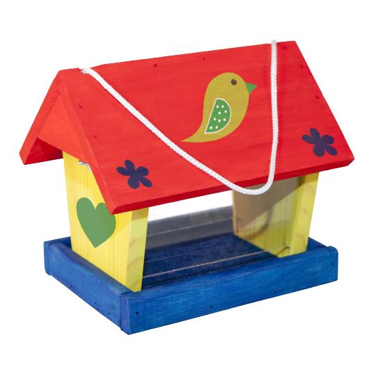 Windhager Vogelhaus-Bausatz Woodpecker für Kinder Holz