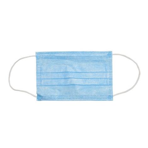 Virshields Masques hygiéniques médicaux pour enfants type I 3 couches, bleu