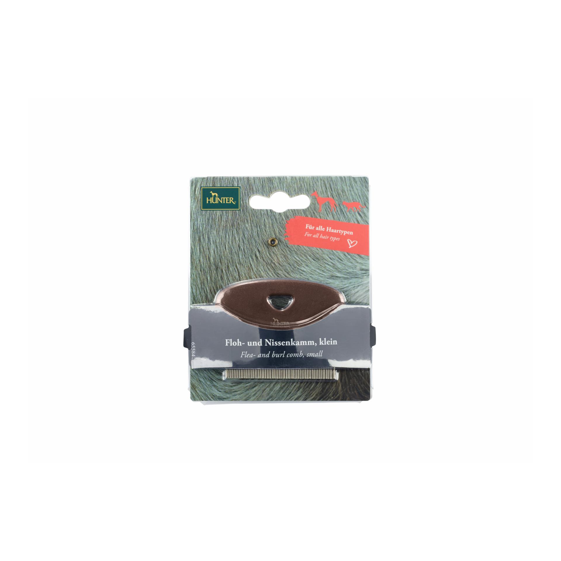 Hunter Floh- und Nissenkamm Spa Braun/Grau