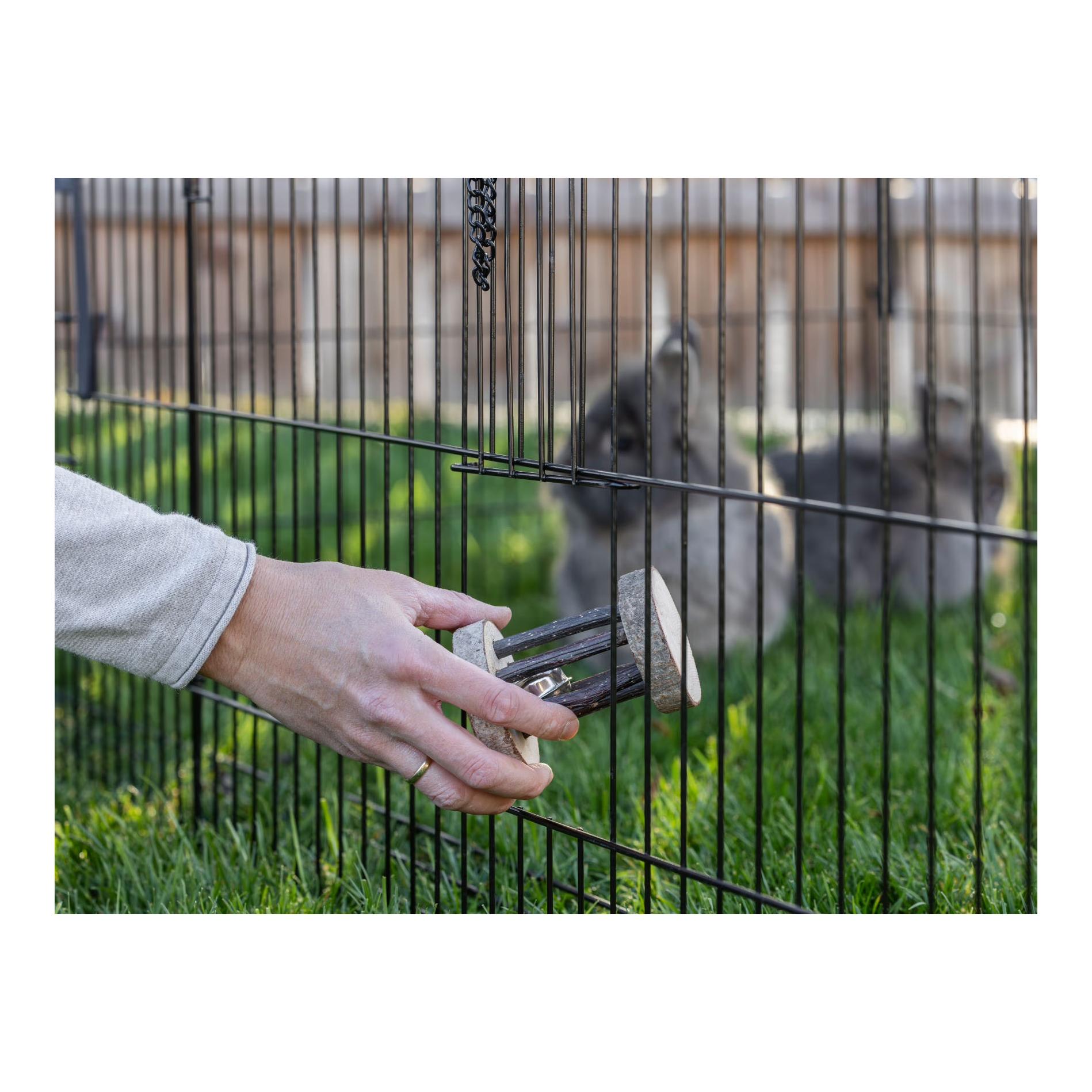 Kerbl Pet Freilaufgehege Nala mit Ausbruchsperre, mit Abdeckung