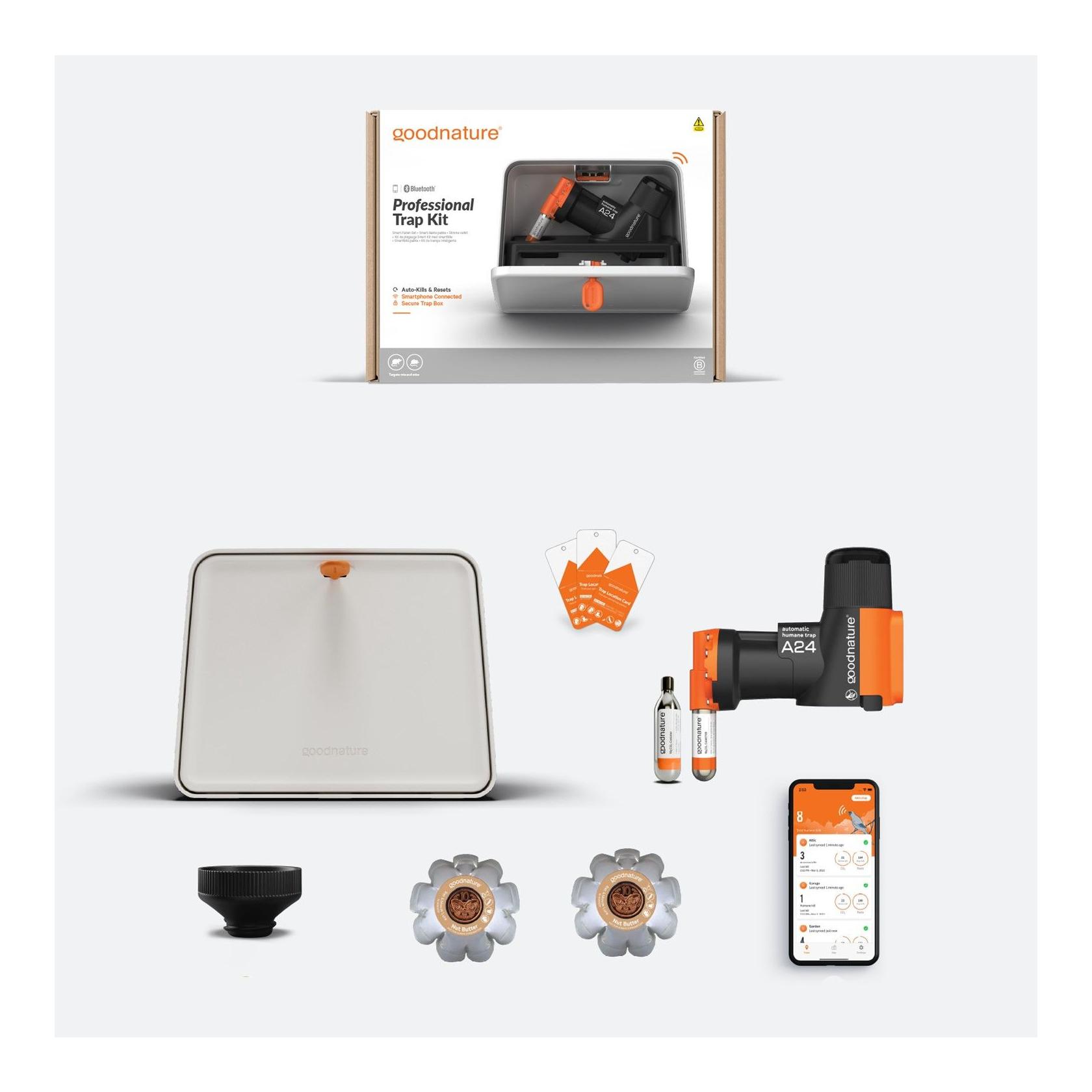 GoodNature Automatische Ratten- und Mauseschussfalle A24 - Professional Set