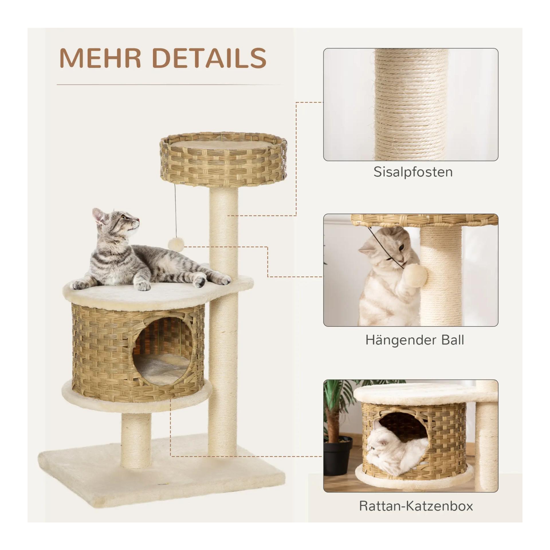 Mainer Katzenbaum klein