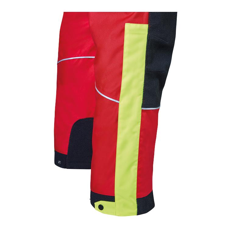 PSS X-treme Rain Regenhose - rot/gelb