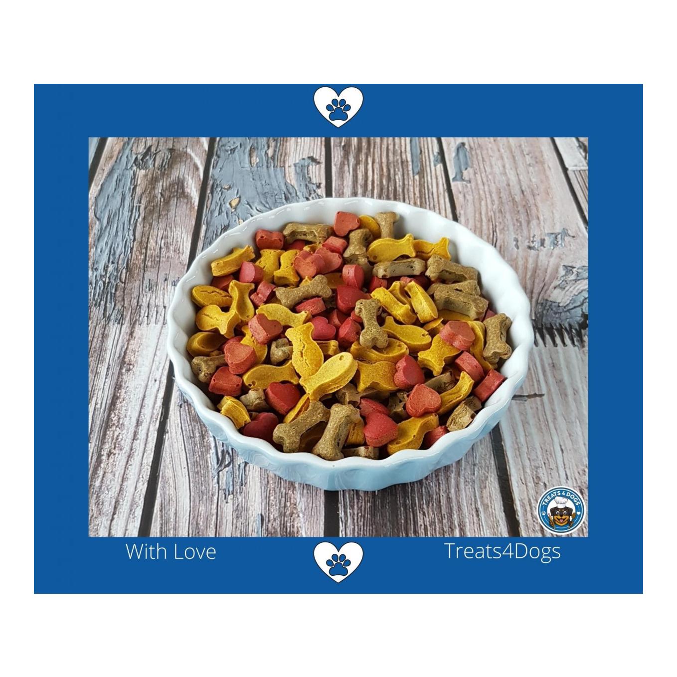 all4dogs Tapis de cuisson moyen TREATS4DOGS étoiles deux pièces
