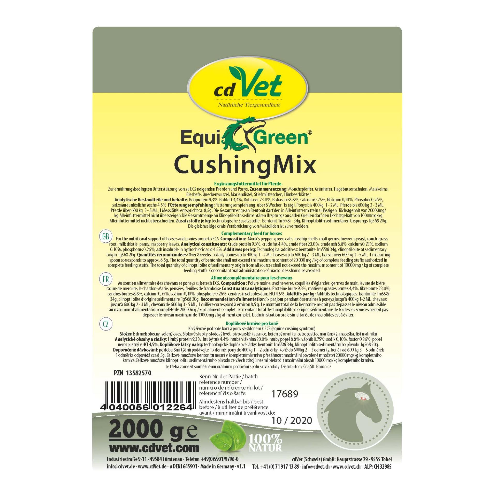 cdVet EquiGreen CushingMix