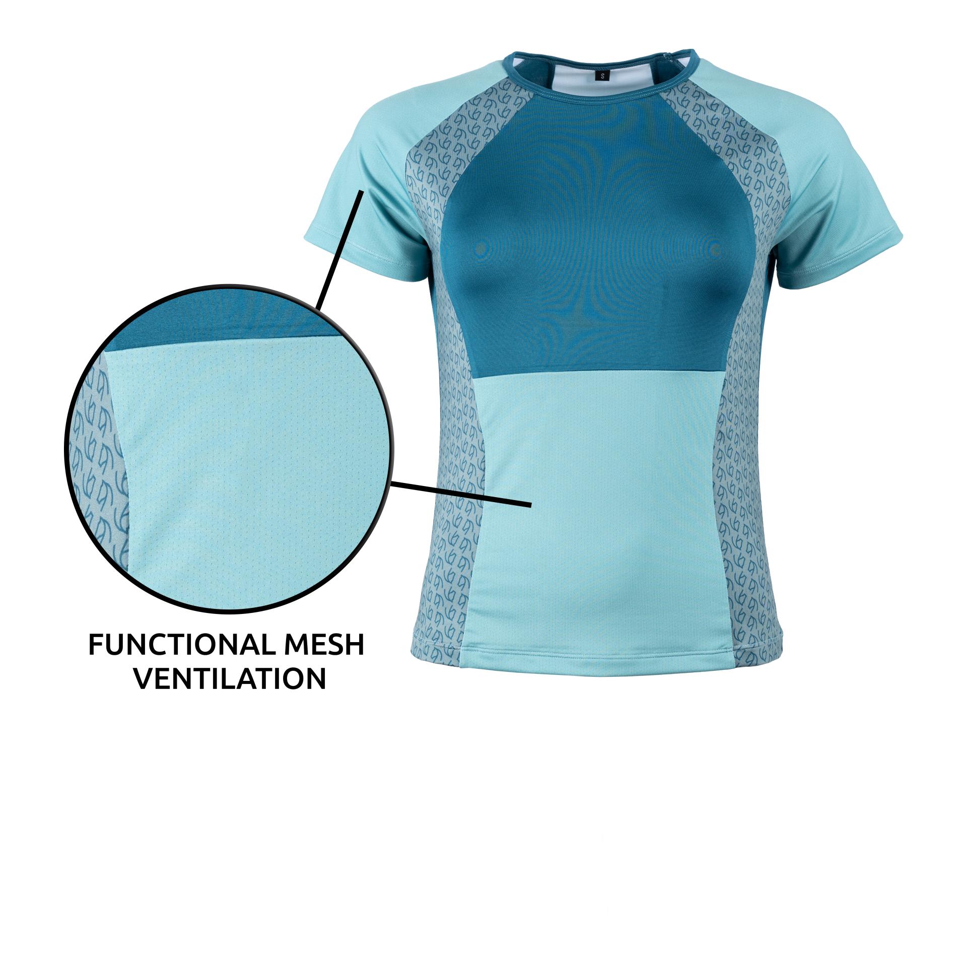 Funktionsshirt Summer Wind Mesh kurzarm