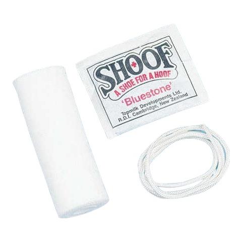 Shoof Ersatzpack mit Schnürband, Gazebinde &  Kupfersulfatbeutel für Klauenschuhe