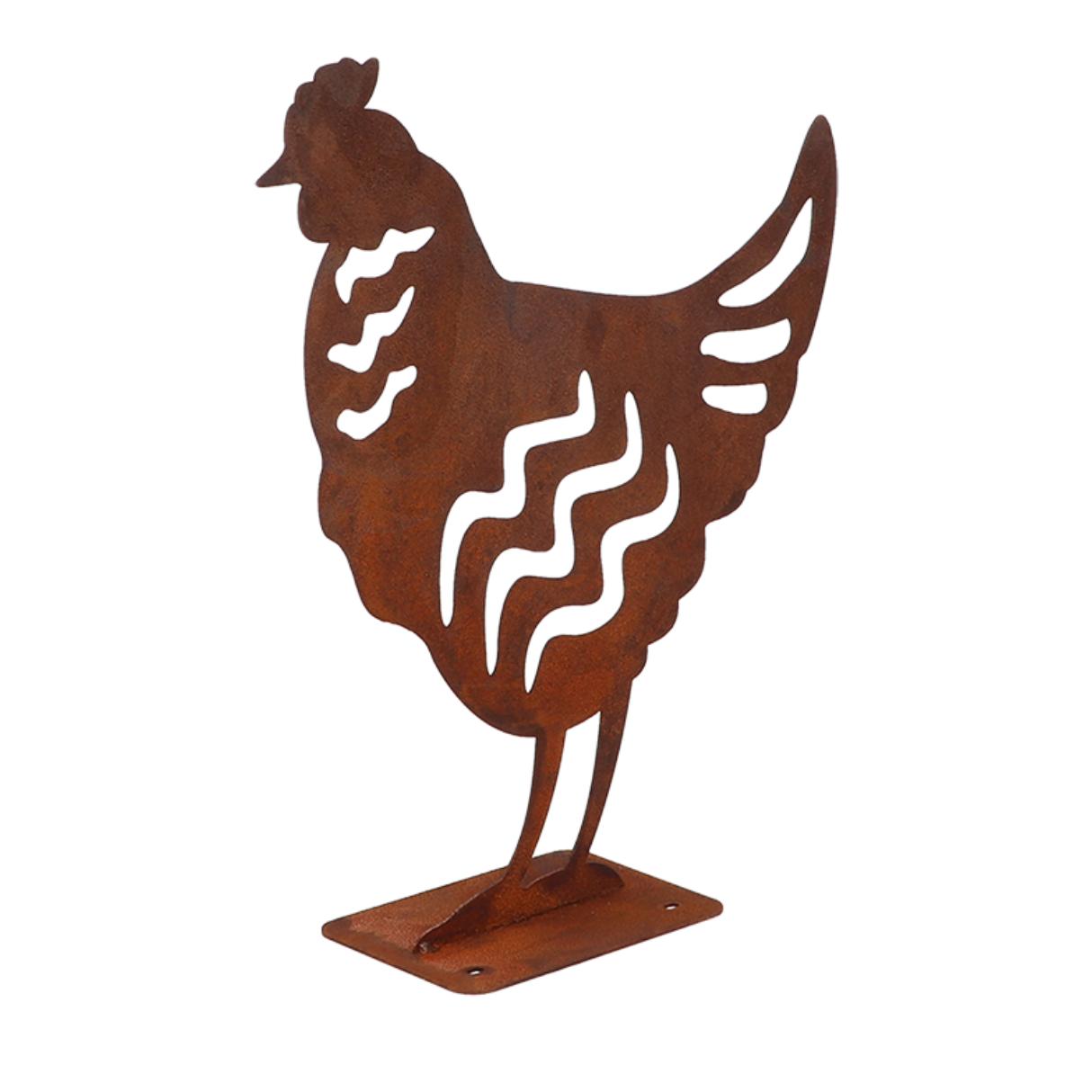 Esschert Rost Huhn