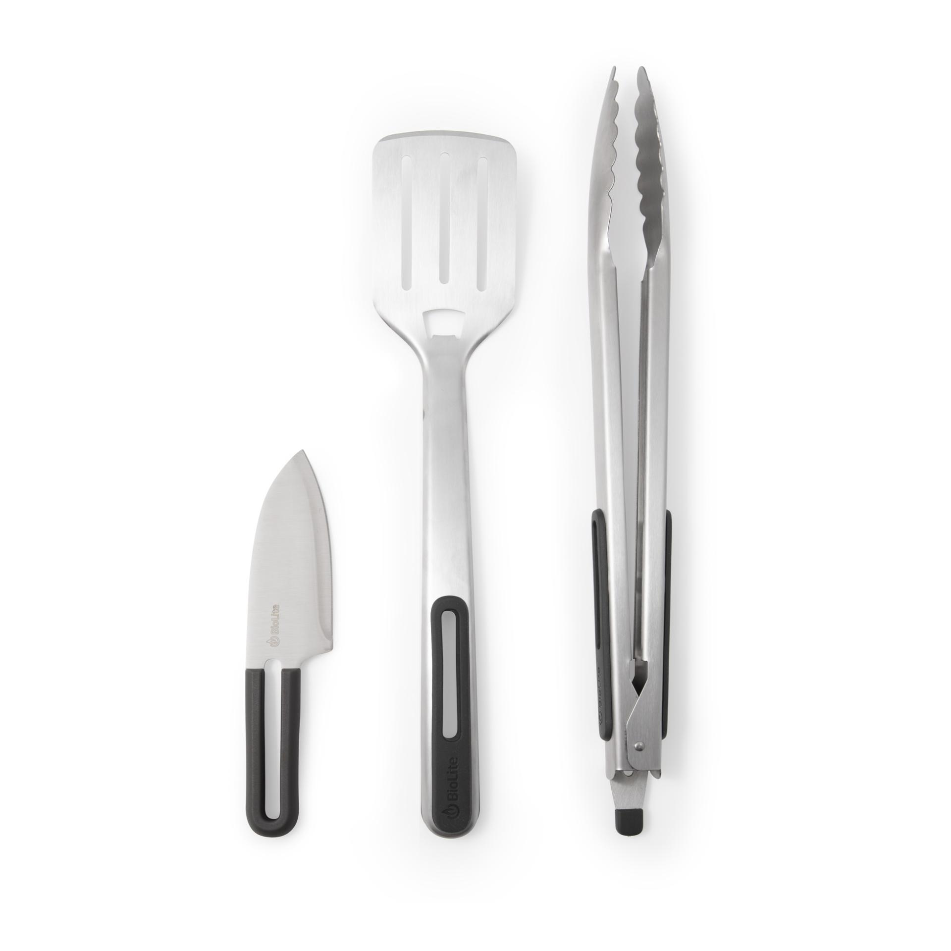 BioLite Prep and Grill ToolKit Silber-Schwarz