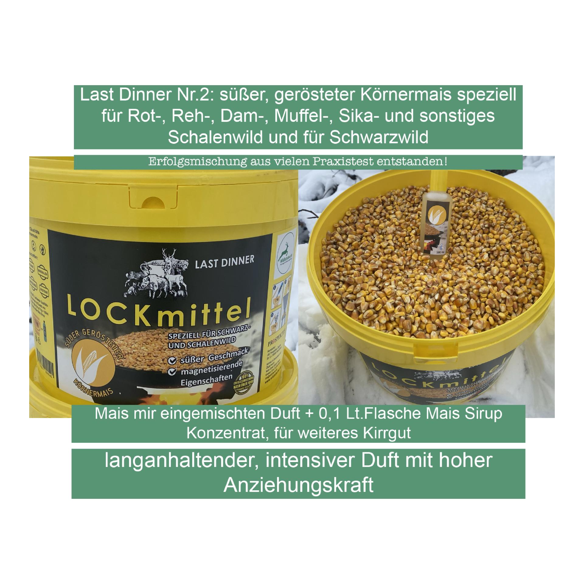 Wildlutscher Last Dinner Nr. 2 Gerösteter Mais mit gesüsstem Mais Sirup