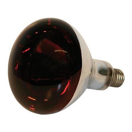 Kerbl Hobbyfarming Hartglas-Infrarotlampe - rot