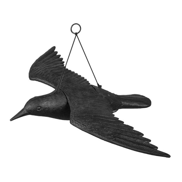 Bradas Vogelabwehr - Rabe fliegend Black