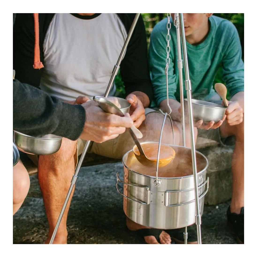 Kit combiné Solo Stove Campfire + 2 casseroles