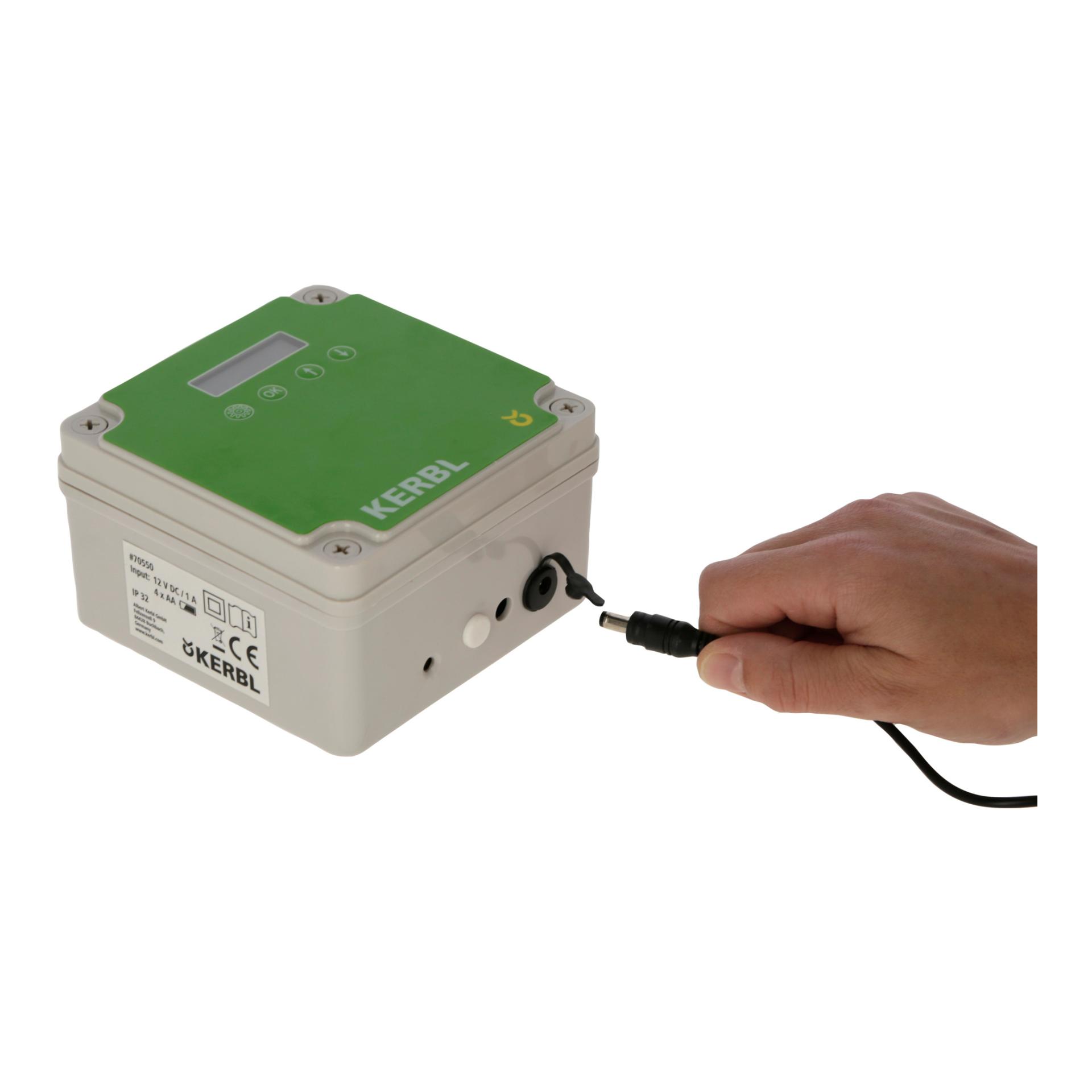 Kerbl Hobbyfarming Anschlusskabel für Auto-/Weidezaunbatterie