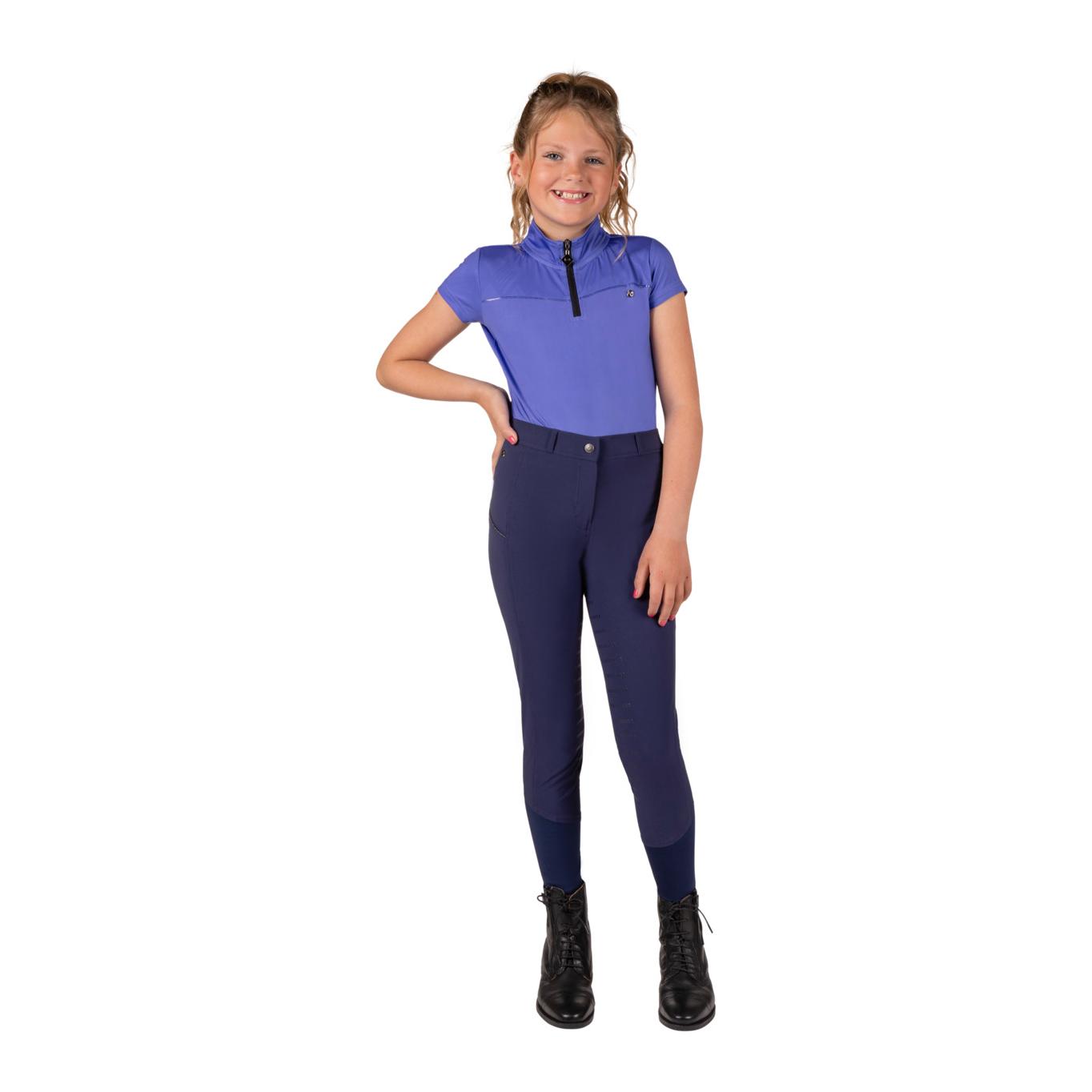 QHP Reithose Nyomi Junior Halbbesatz