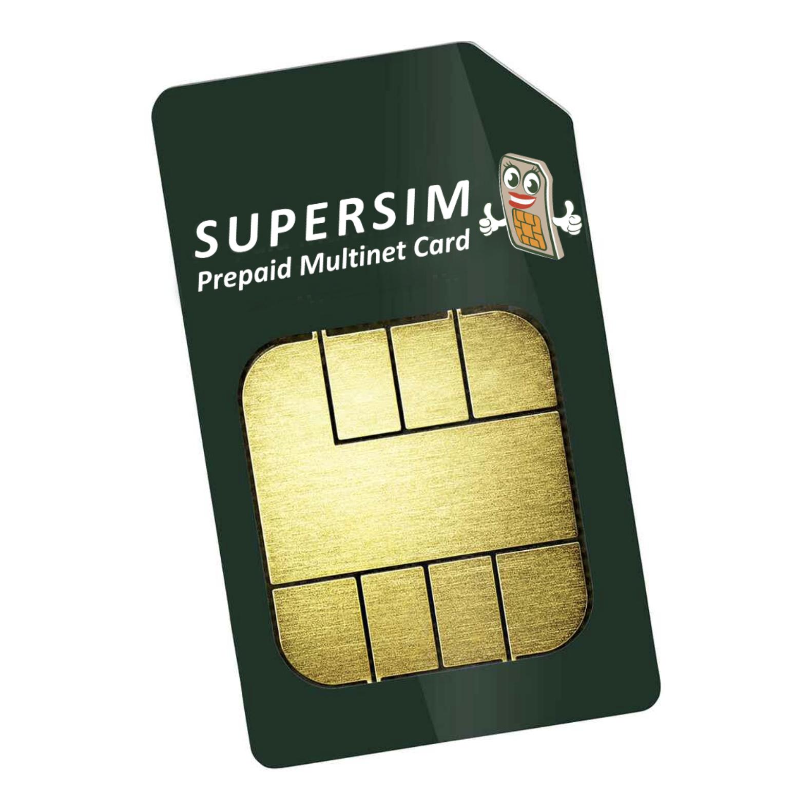 Seissiger SUPERSIM Prepaid-Multinetzkarte für Wildkameras