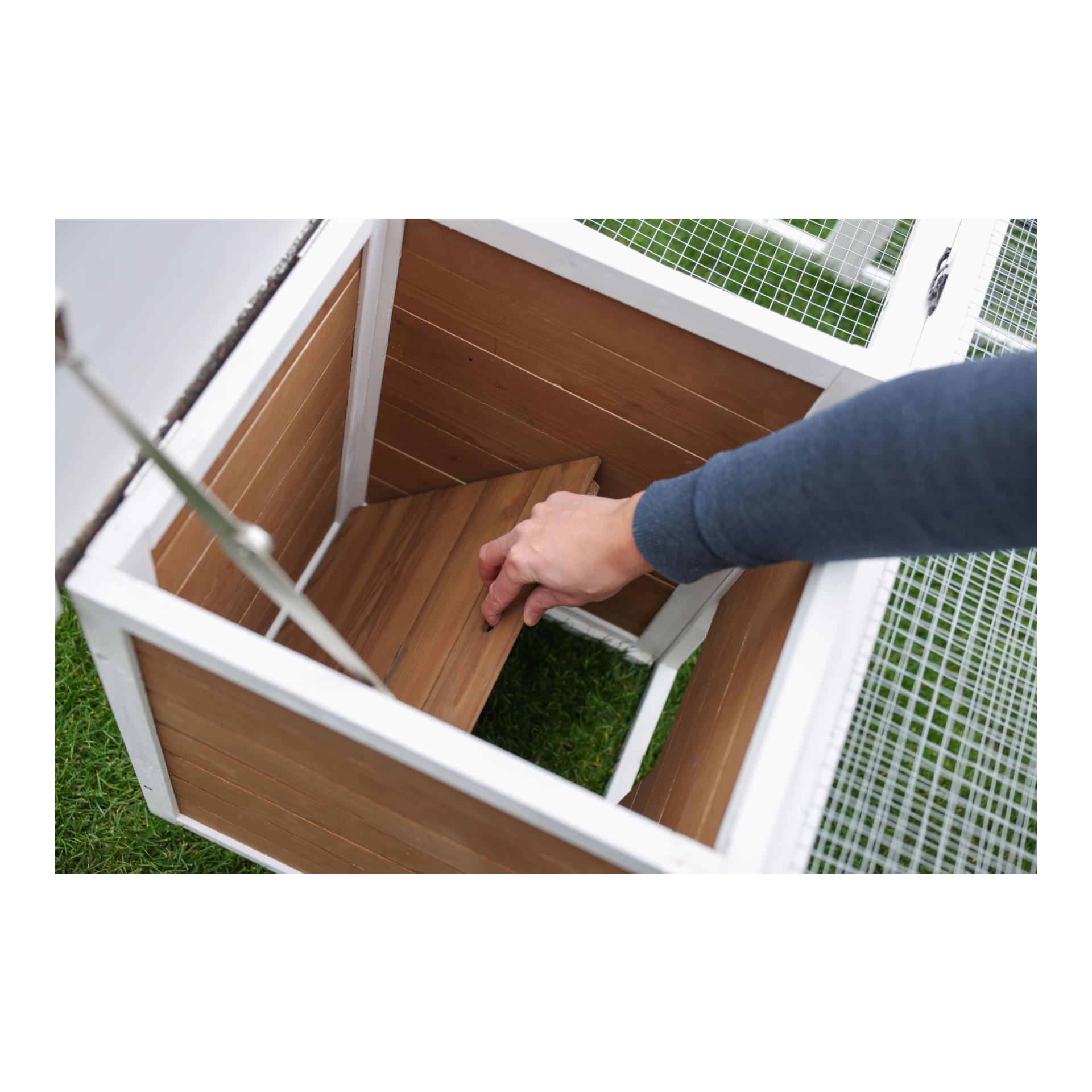 Kerbl Pet Freilaufgehege mit integrierten Unterschlupfhaus