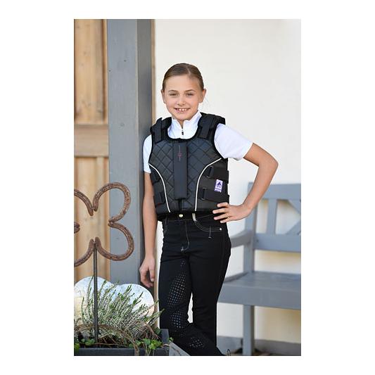Kerbl Sicherheitsweste ProtectoFlex 315 light Kinder - schwarz