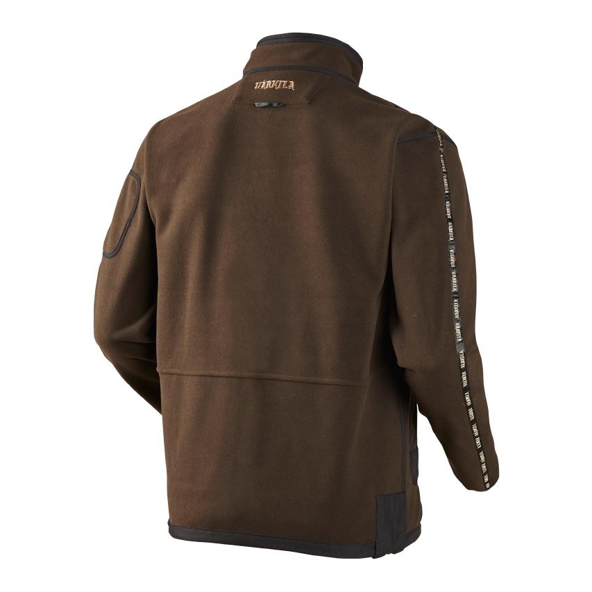 Härkila Kamko Fleecejacke wendbar - Brown/Red