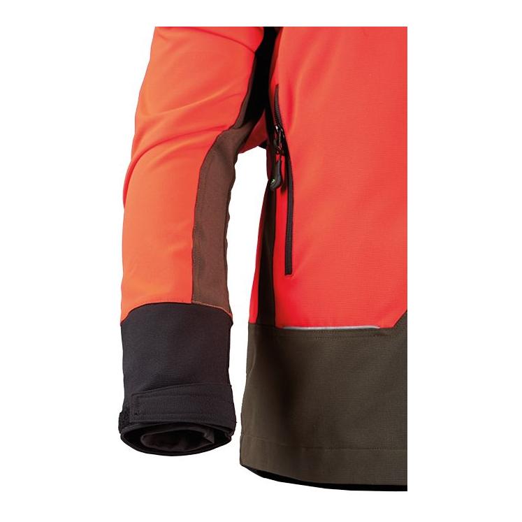 PSS X-treme Vario Funktionsjacke grün / neonrot