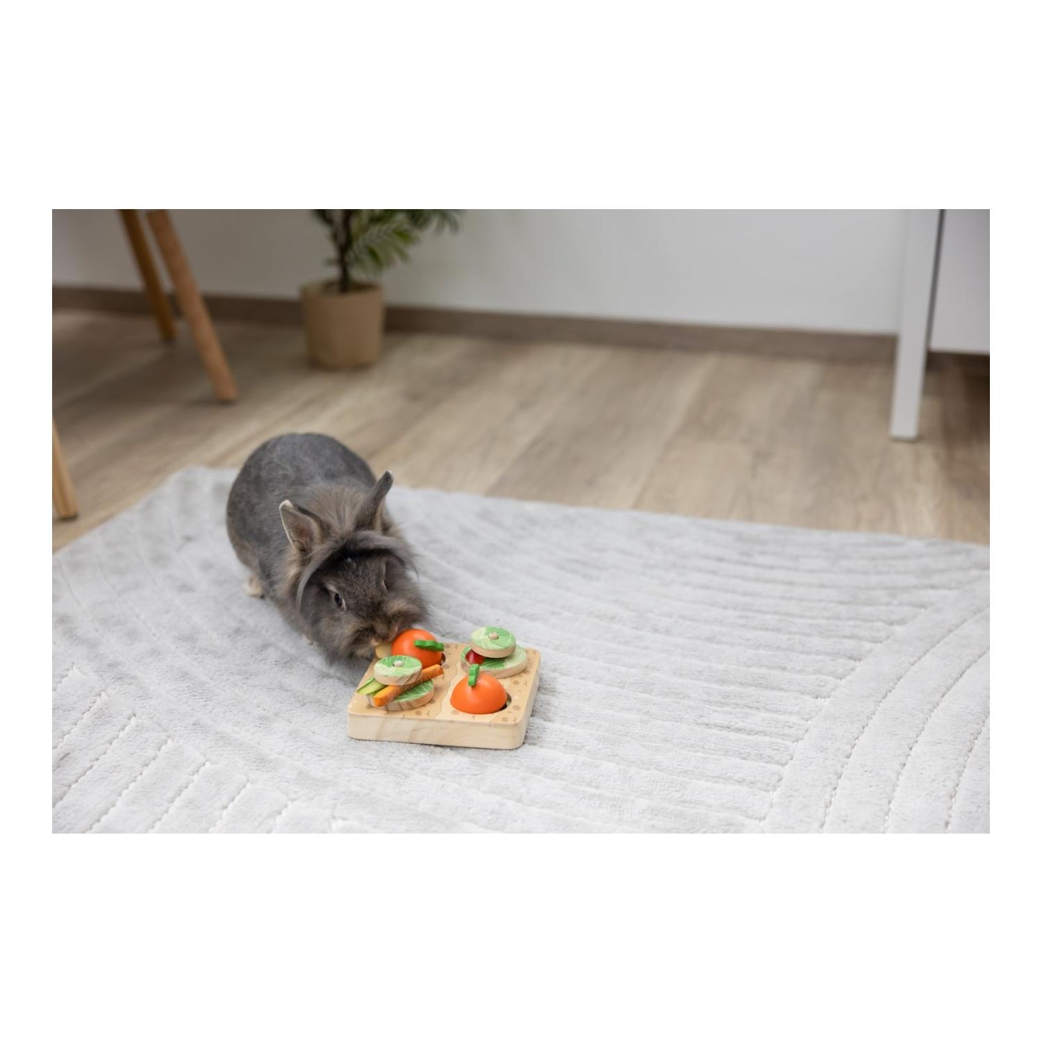 Kerbl Pet Denk- und Lernspielzeug Veggie für Kaninchen