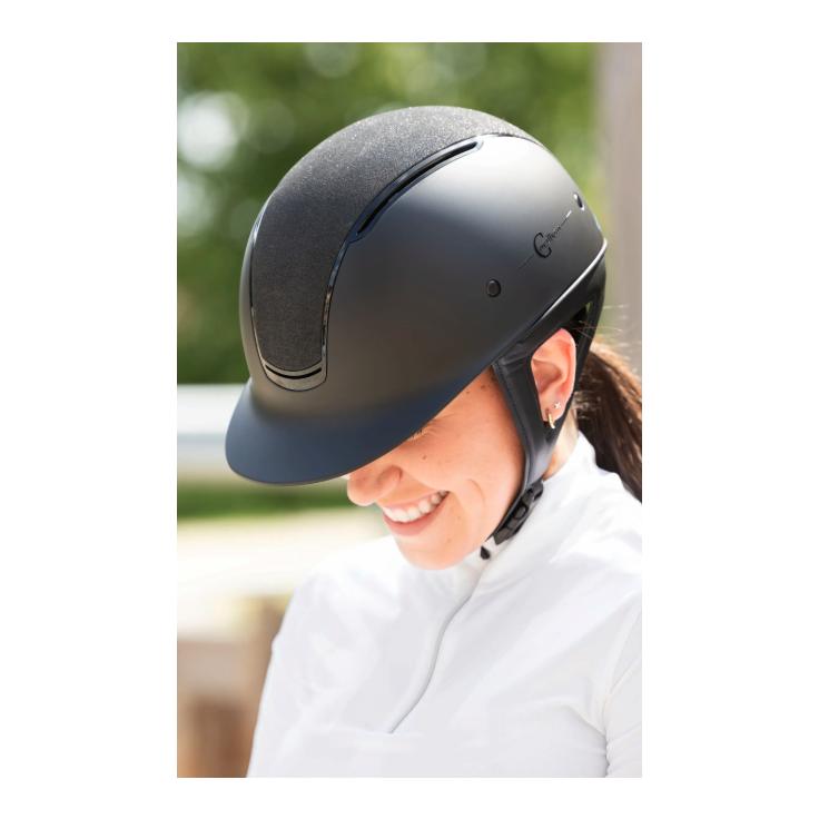 Covalliero Casque d'équitation Carbonic