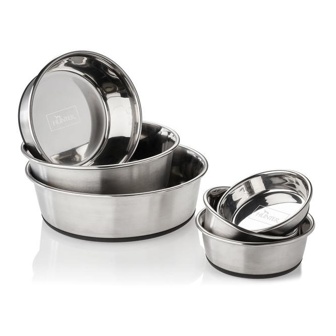 Hunter Ecuelle en acier inoxydable - argent