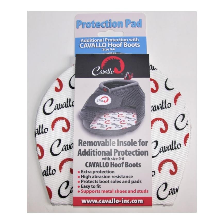Cavallo Horse & Rider Hufschuhe BFB Einlegesohle Transport protection - weiss