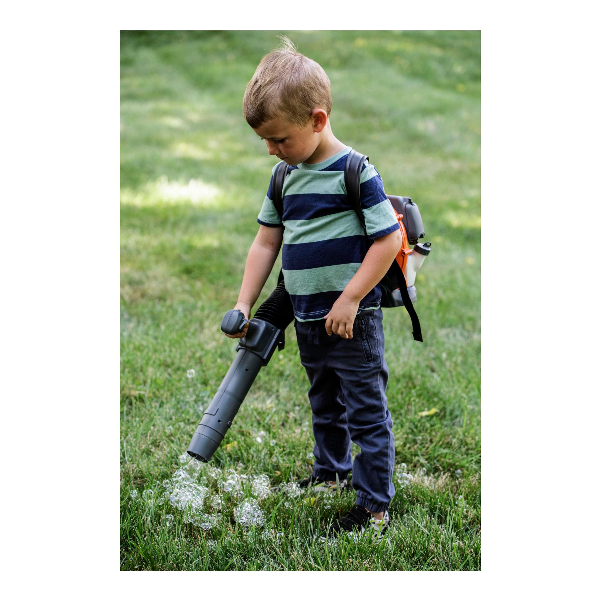 Husqvarna Jouets bulles de savon Souffleur de feuilles