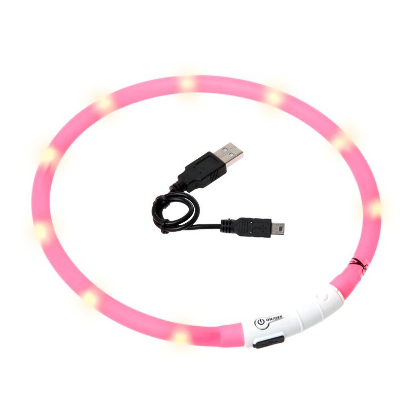 TRIXIE Tube lumineux LED Visio Light – rose