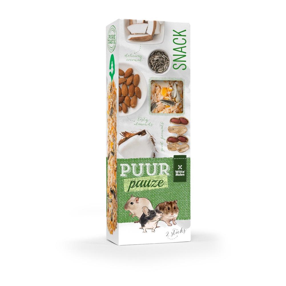 Laroy Puur Pauze Sticks MANDEL+ERDNUSS