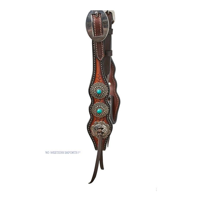 Western Imports Bridon western Navajo Conchas