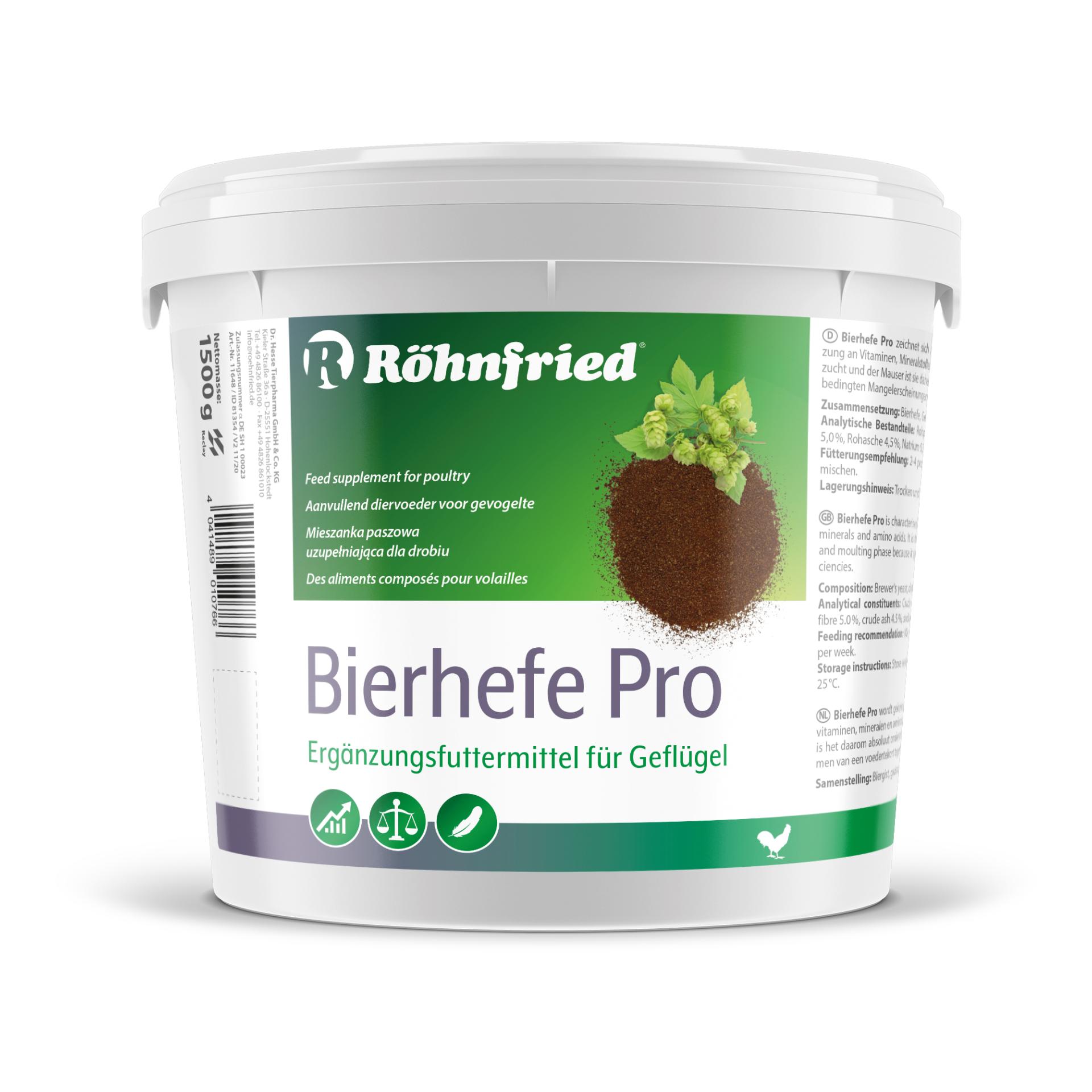 Röhnfried Bierhefe Pro - Futterergänzungsmittel