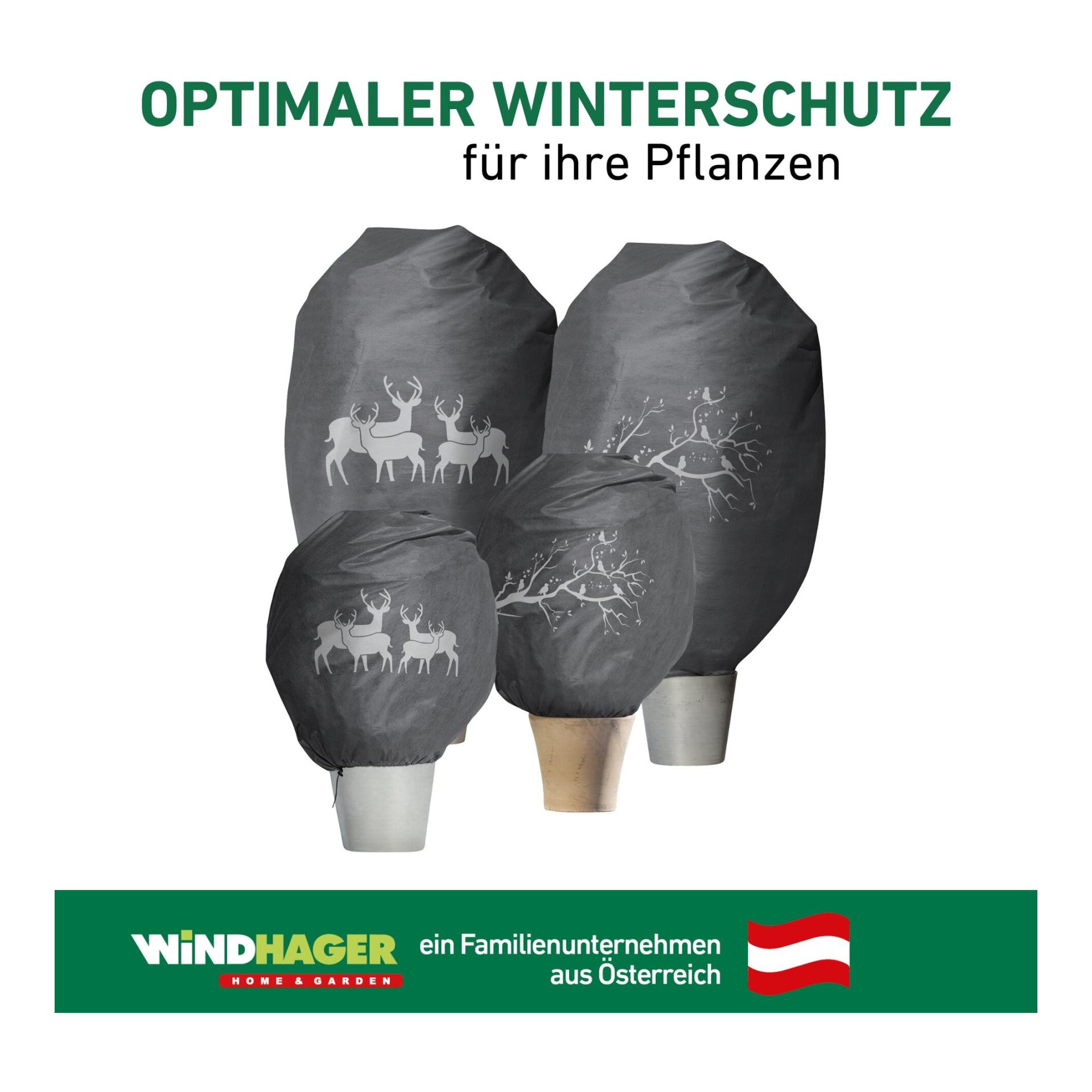 Windhager Winter-Deko-Vlieshaube PROTECT Vögel