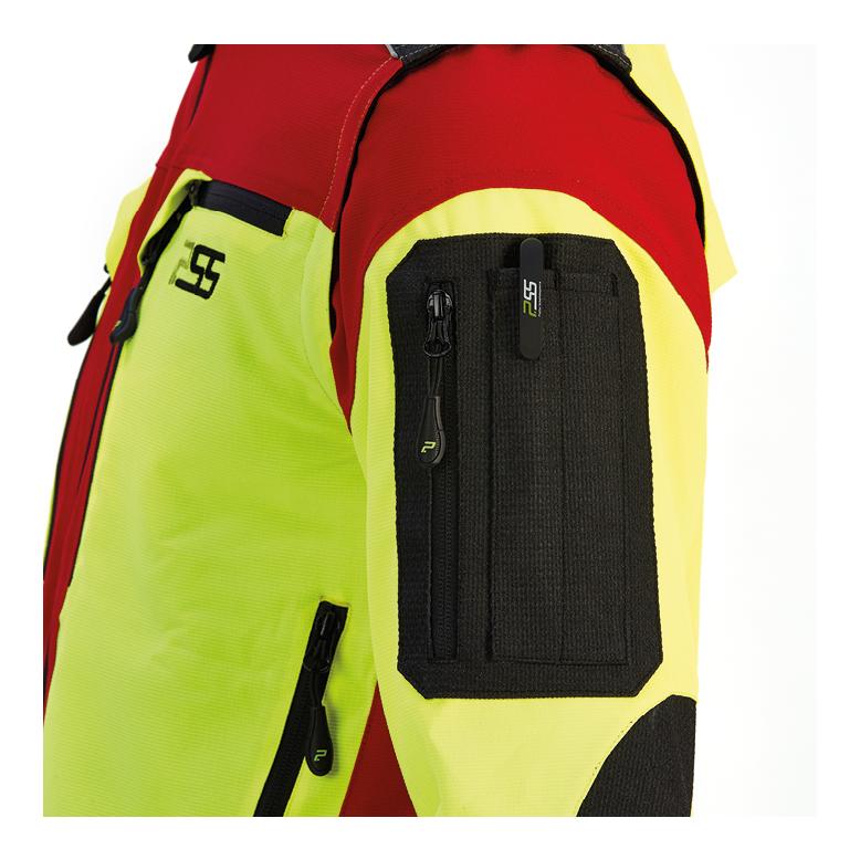 PSS Veste fonctionnelle X-treme Vario - rouge/jaune