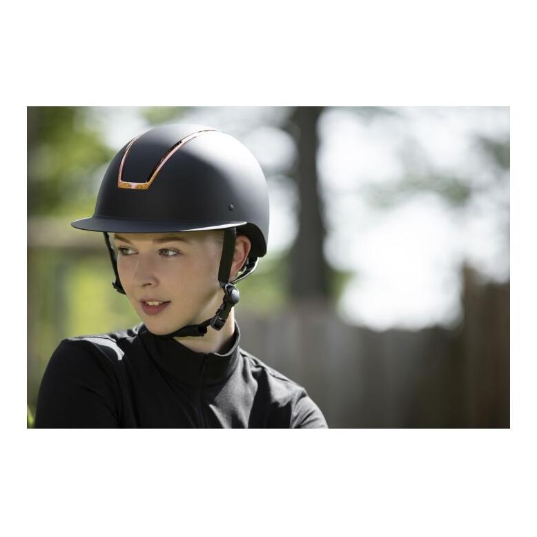 HKM Casque d'équitation Lady Shield