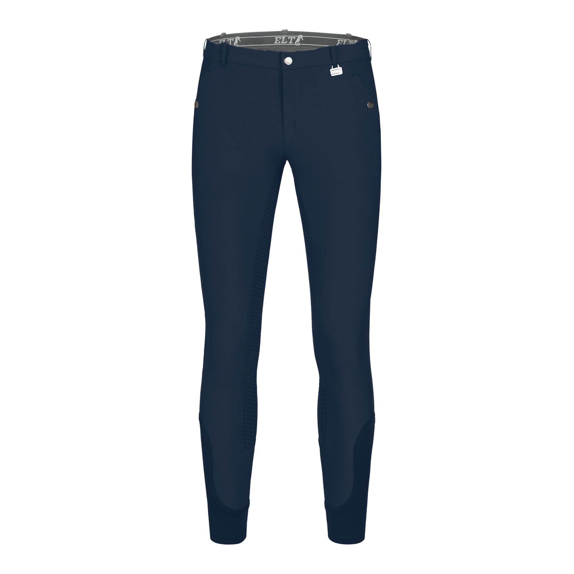 Pantalon d'équitation homme Micro Sport Silikon - bleu nuit