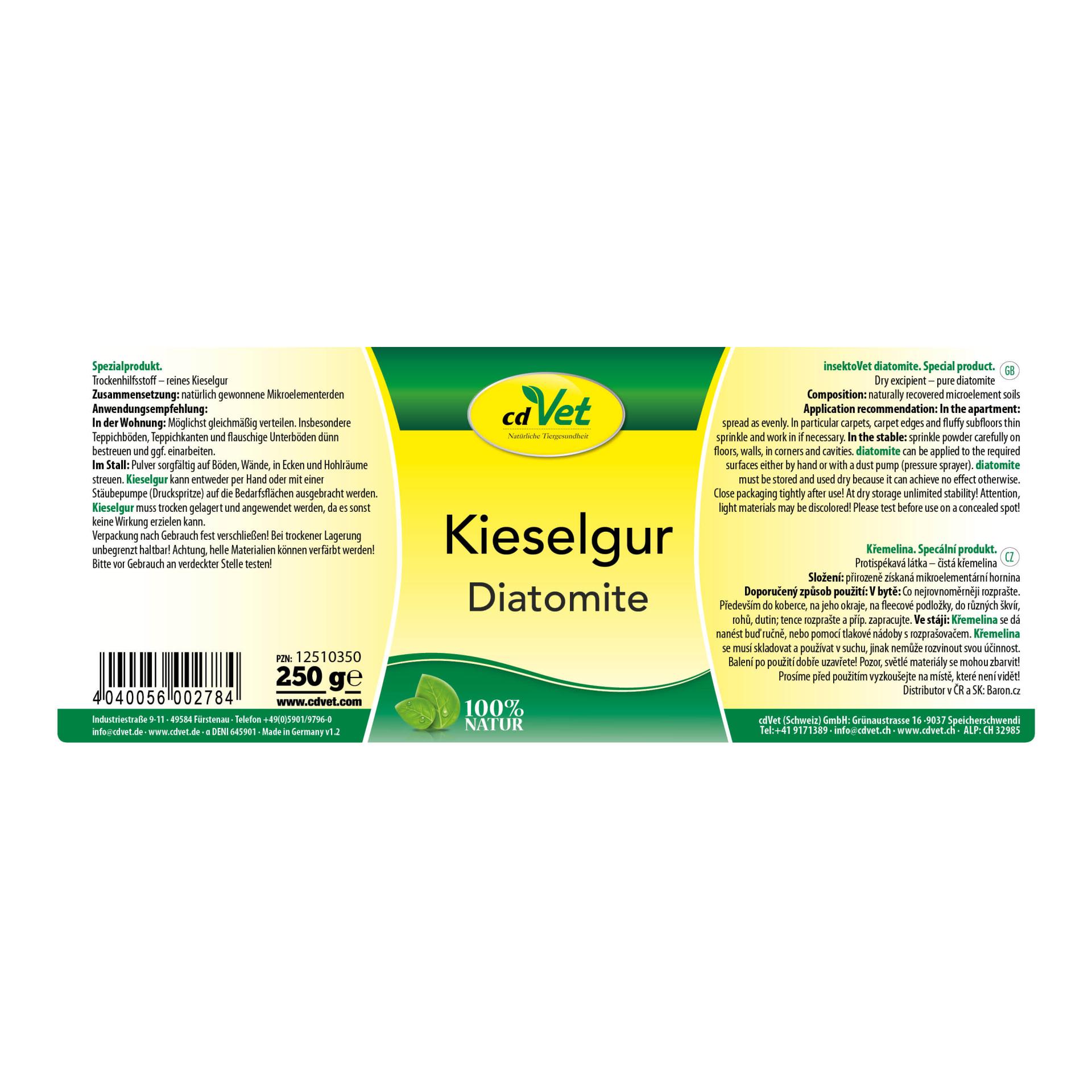 cdVet Kieselgur