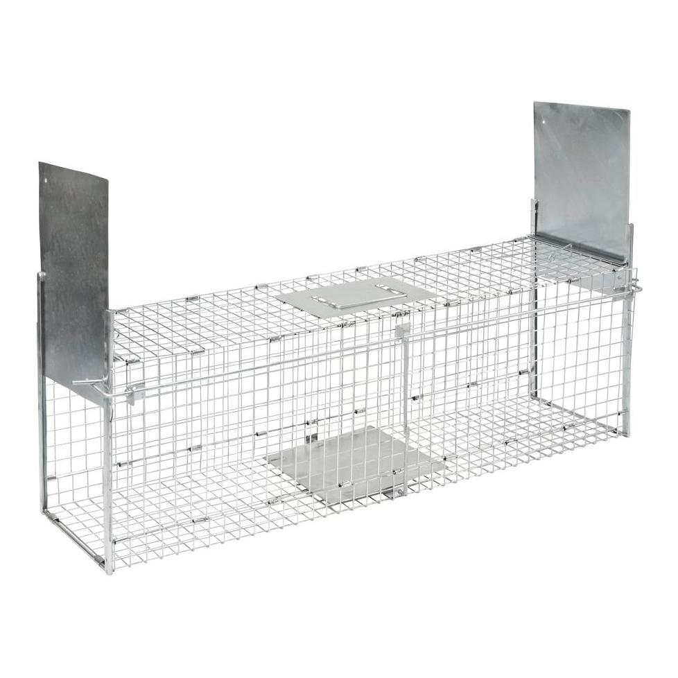 Kerbl Kastenfalle Alive Predator flex Silber