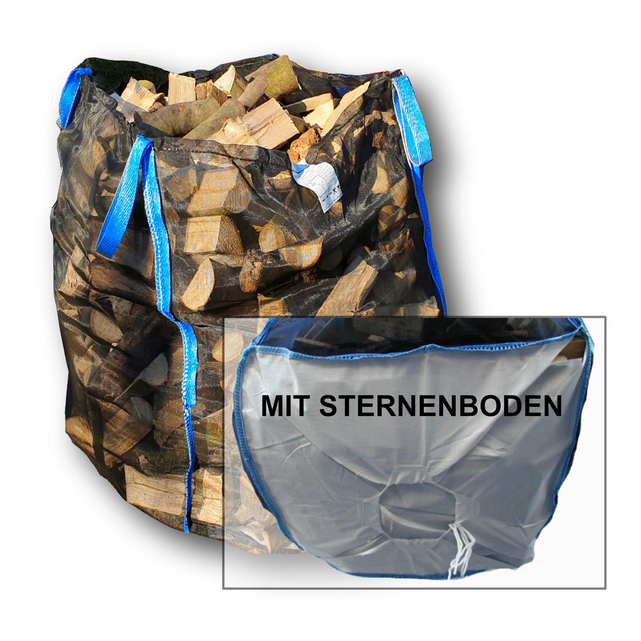 Hauptner Big Bags PREMIUM pour bois avec fond en étoile