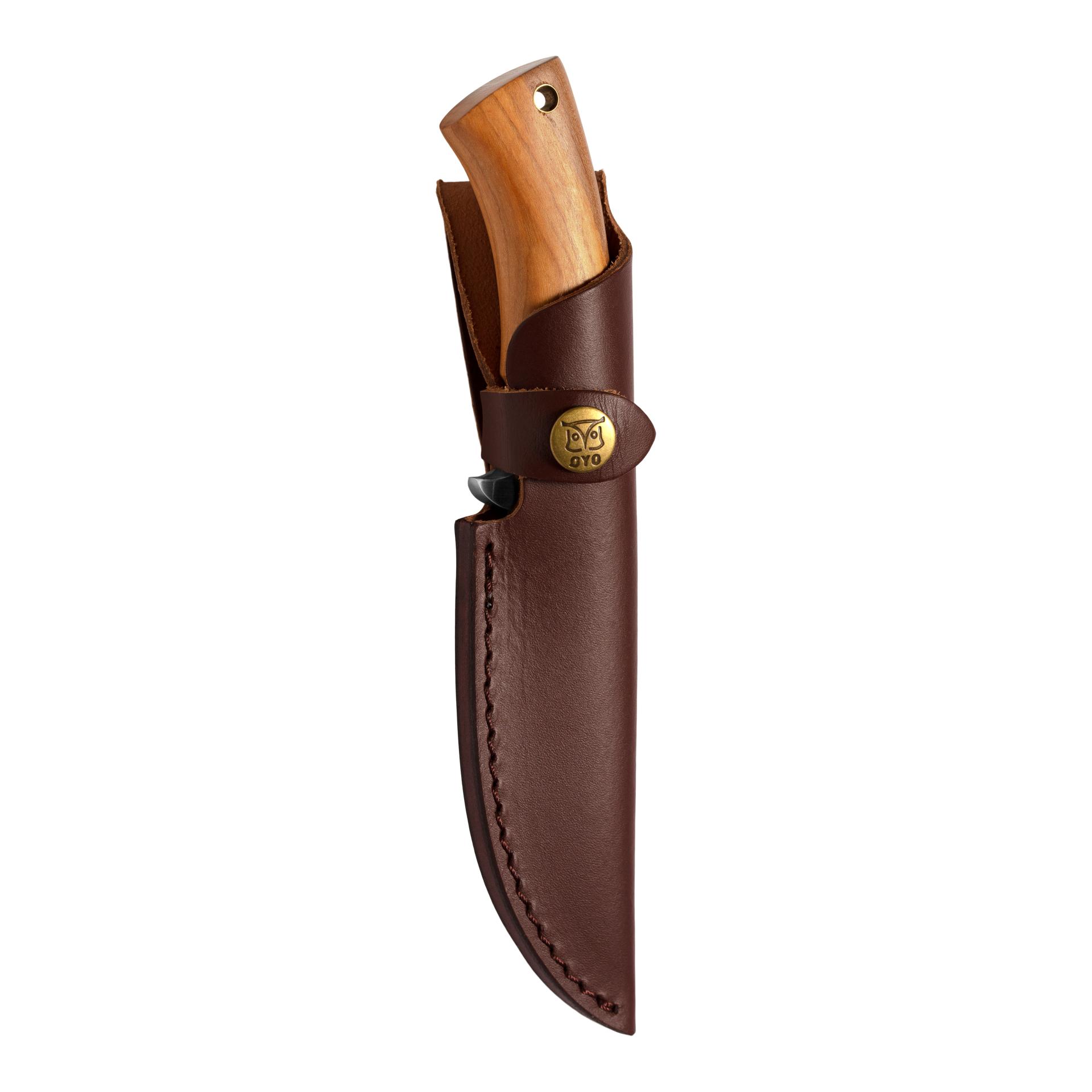 Øyo RONDANE JUNIOR- Jagd/Outdoormesser mit Lederscheide