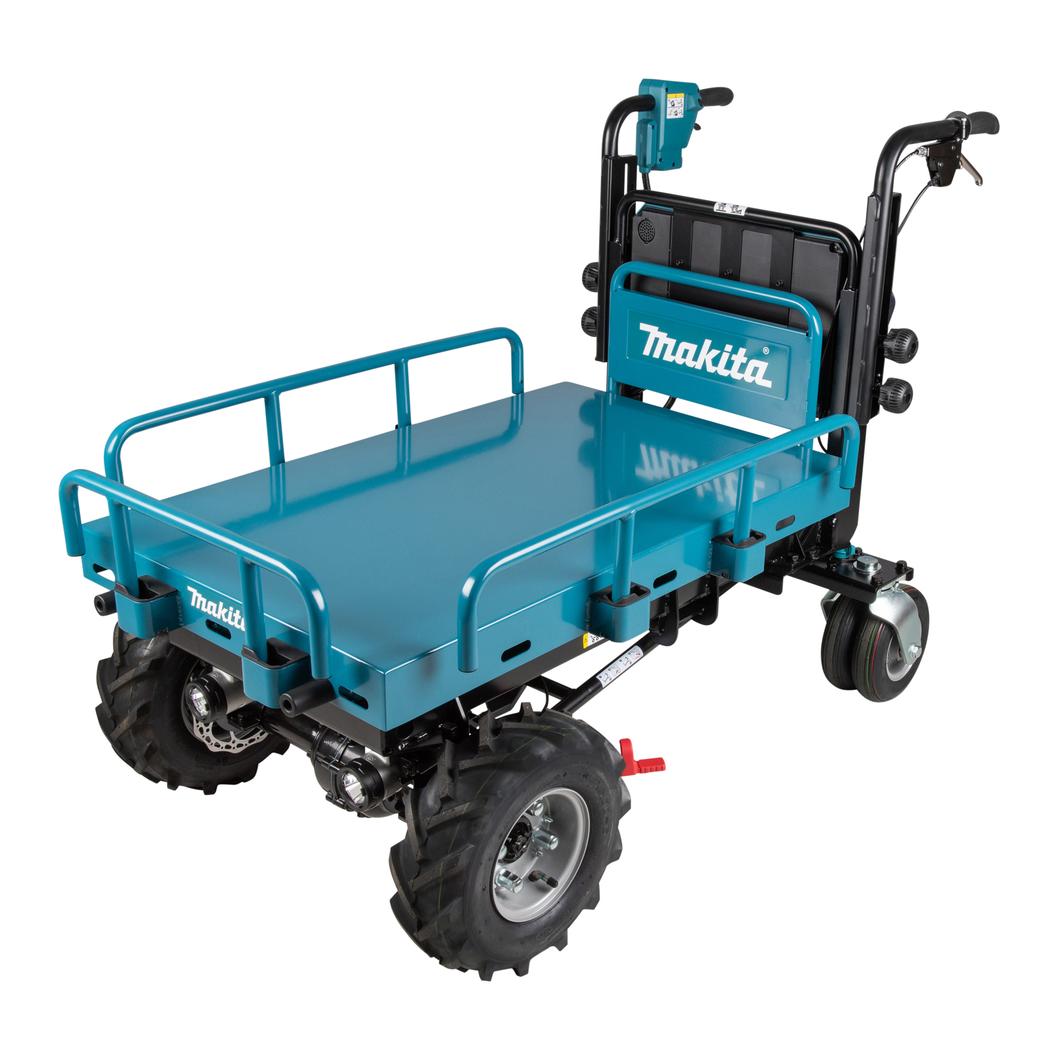 Makita DCU601Z Akku-Schubkarre mit Elektro-Hubtisch LXT