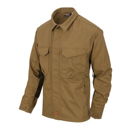 Helikon Shirt Woodsman - Coyote / Taiga Grün