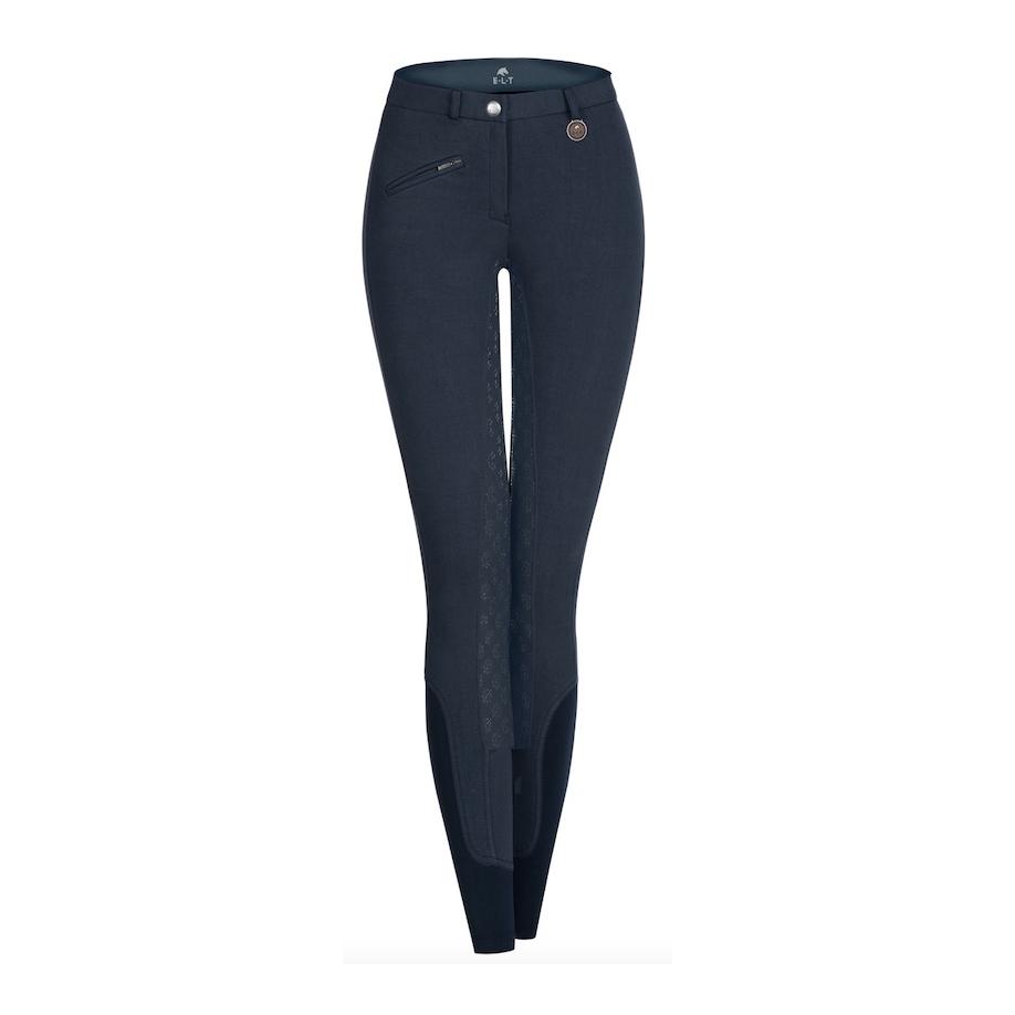 Elt Reithose Fun Sport Vollgrip Thermo Damen - nachtblau