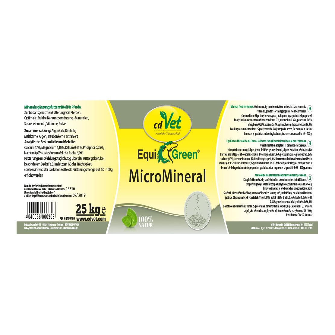 cdVet EquiGreen MicroMineral