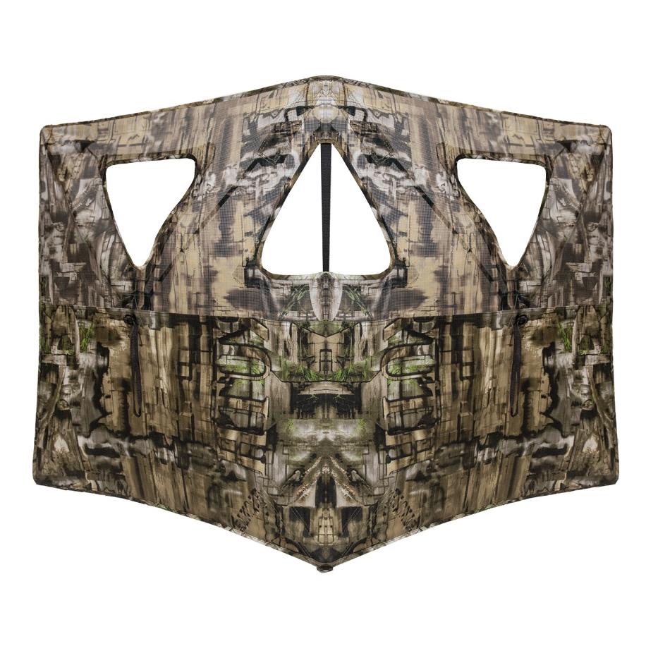 Primos Tarnzelt DOUBLE BULL STAKEOUT BLIND w/ SURROUNDVIEW Braun