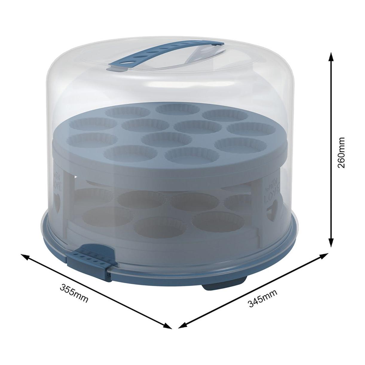Rotho Tortenglocke XL mit Trays FRESH