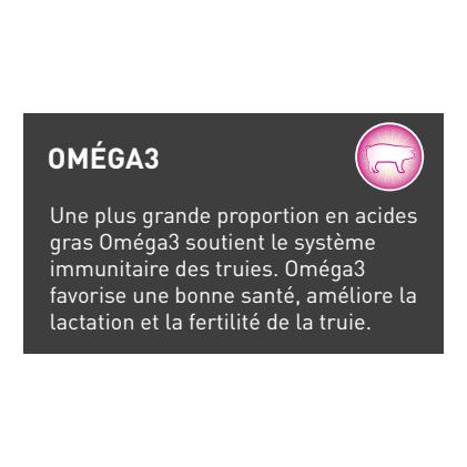 granovit Zucht Viva Plus NPR - Aliment pour truies avec oméga-3, semoule