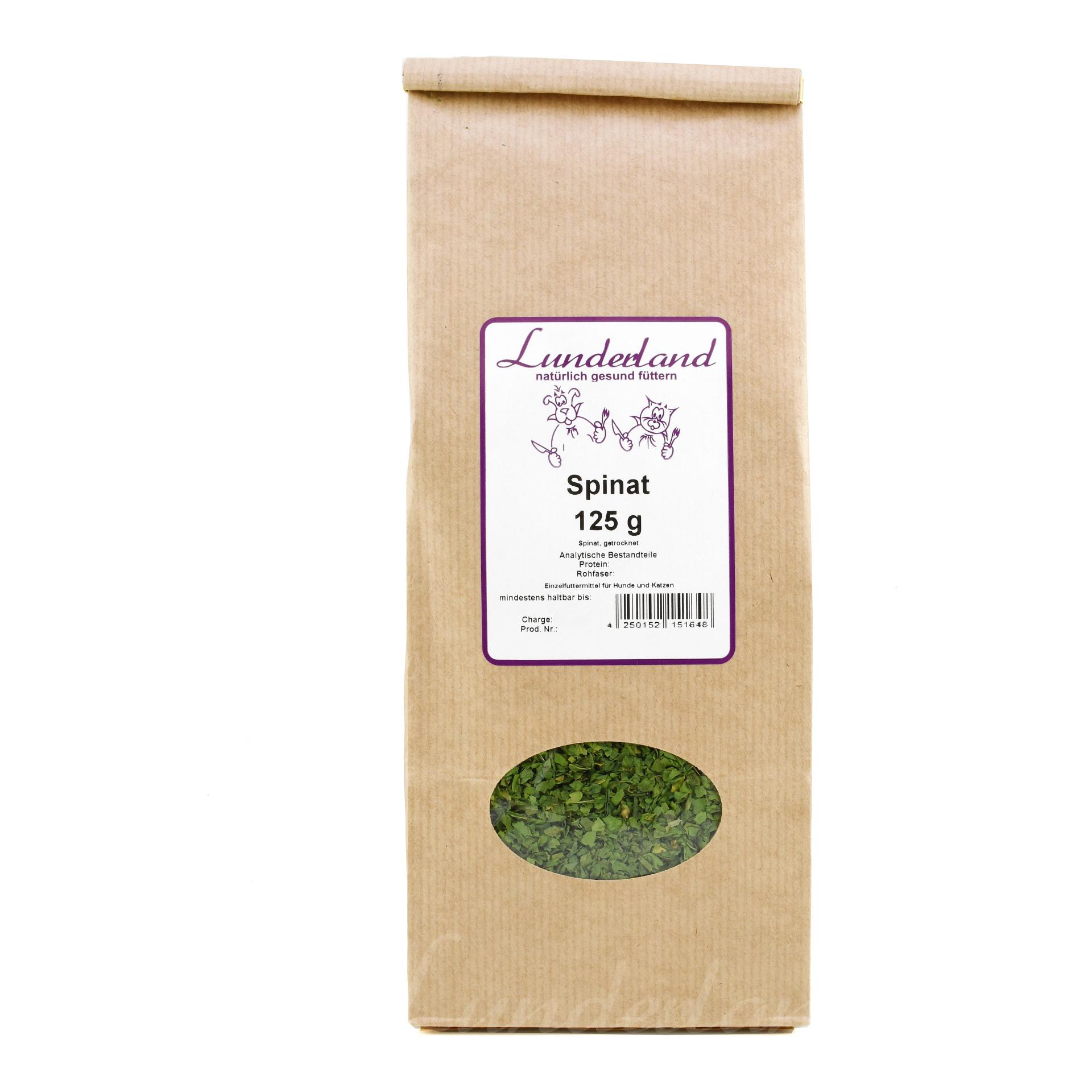 Lunderland Épinards - Aliment complet pour chiens et chats